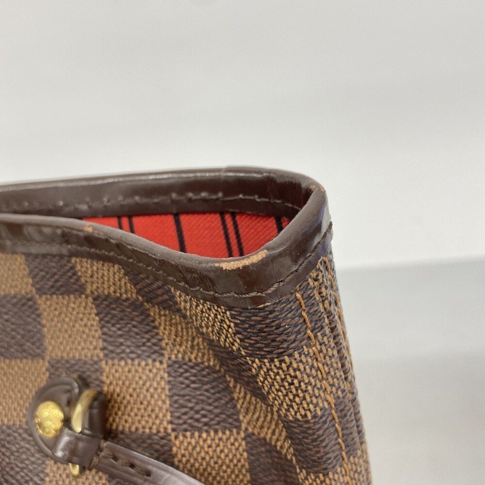 LOUIS VUITTON Brown Damier Neverfull MM Tote Bag - Picture 7 of 14